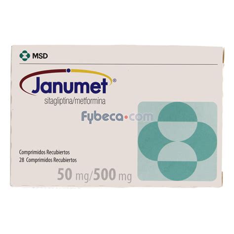 Janumet Msd 50 Mg 500 Mg Unidad Fybeca