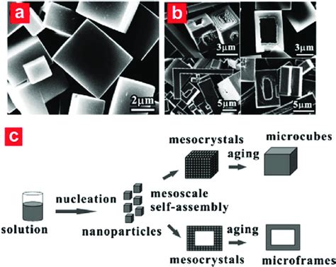 A Typical SEM Image Of PB Microcubes By Seed Mediated Growth B