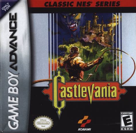 Castlevania Cover Or Packaging Material Mobygames