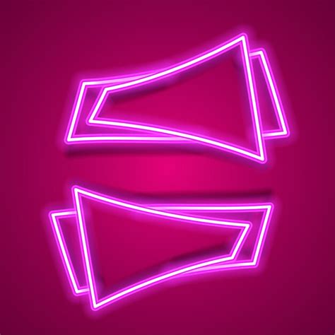 Premium Vector Vector Of Neon Banner Design