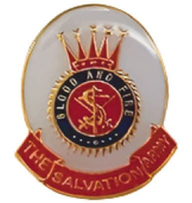 Badge -Salvation Army Crest Magnet