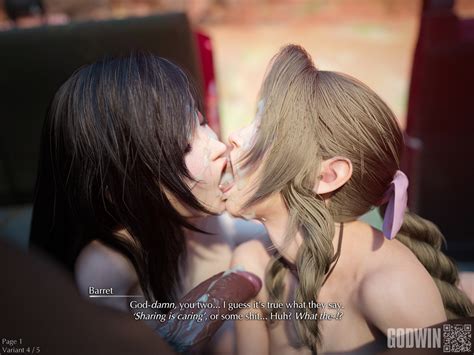 Tifa Aerith Barret S Buggy Bonding 4 By Nero44 Hentai Foundry