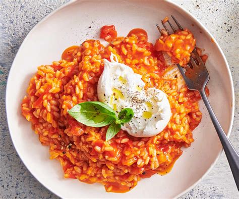 Risotto à la tomate et burrata Cookidoo la plateforme de recettes