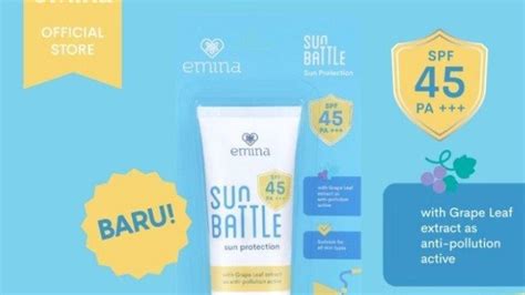 Review Emina Sun Battle Spf Pa Dari Kandungan Hingga Harganya