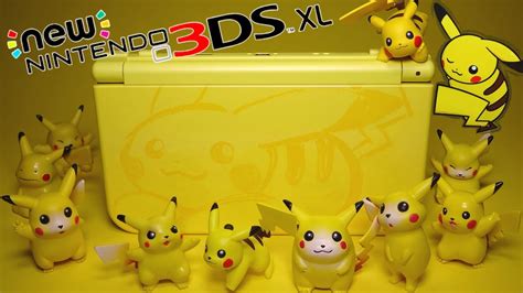 Unboxing Pikachu Yellow Edition New Nintendo 3ds Xl 2017 Pokemon System Youtube