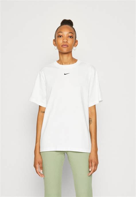 Nike Sportswear Tee T Shirts Basic White Black Hvid Zalando Dk