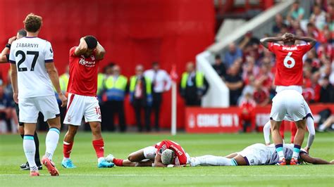 Watch Tears Shock And Applause As Nottingham Forest Midfielder