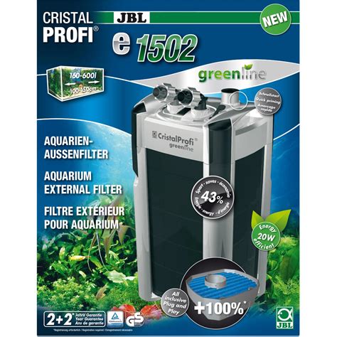 JBL Außenfilter für Aquarien CristalProfi e1502 greenline kaufen bei OBI