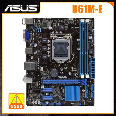 ASUS H61M K Motherboard Board LGA 1155 DDR3 Mainboard Support I3 I5 I7