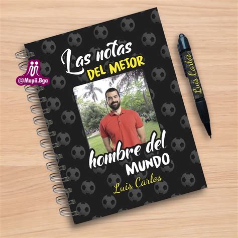 Agenda Dia Del Hombre personalizada Agendas Día del hombre Agenda