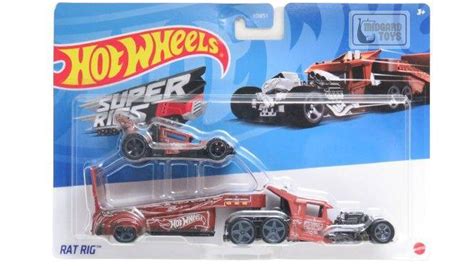 Caminhão Veículo Caminhões de Transporte Super Rigs 1 64 Hot Wheels Mattel