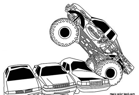 Scooby Doo Monster Truck Coloring Pages