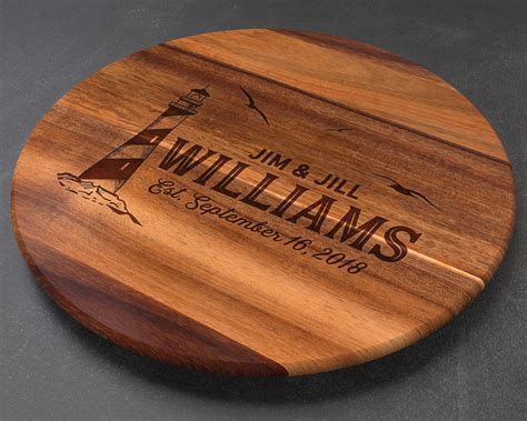 Personalized Lazy Susan, Wedding Gift, Personalized Wedding Gift, Anni – The Sinclair Company