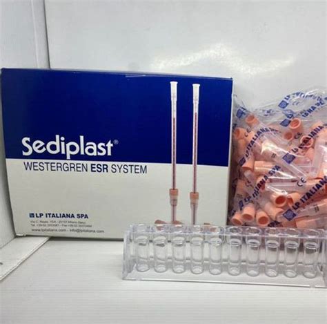 SEDIPLAST TABUNG LED 250 TABUNG CITRATE 250 RAK WESTERGREN ESR SYSTEM