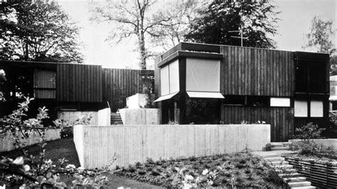 German Postwar Modern Architecture House Styles Modern