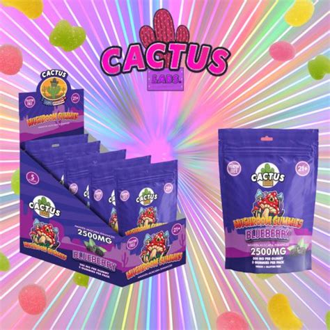 Cactus Mushroom Gummies Cactus Labs Mushroom Gummies