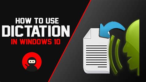 How To Use Dictation In Windows Free Speech To Text Feature Youtube
