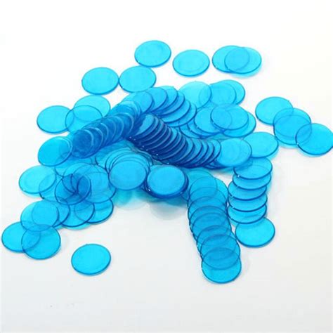 2 Packs 100pcs Plastic Count Bingo Chips Markers F Grandado