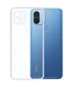 Buy COVERBLACK Rubber Silicone Back Cover For MI POCO C51 Transparent