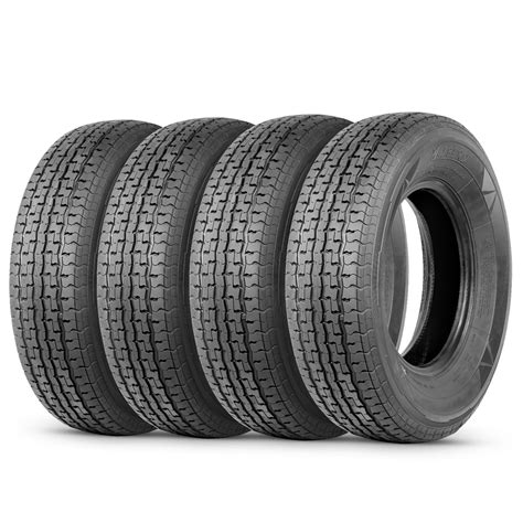 Free Shipping HALBERD Premium Trailer Tires ST205 75R14 8PR Load Range