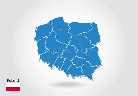 контурная карта Польша иллюстрация вектора. иллюстрации насчитывающей ...