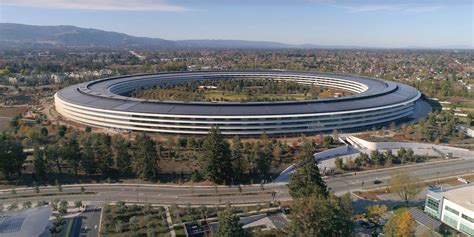 Latest 4K drone footage showing Apple Park starting to live up to its name - DroneDJ