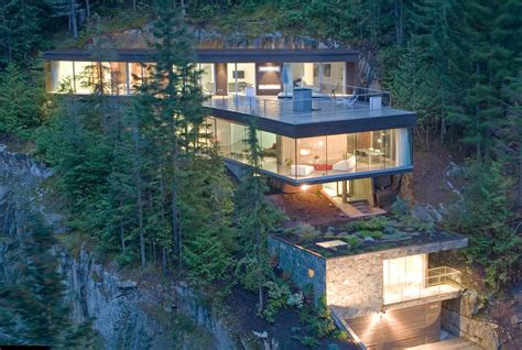 Steep Slope House Design Canada Most Beautiful Houses In The World