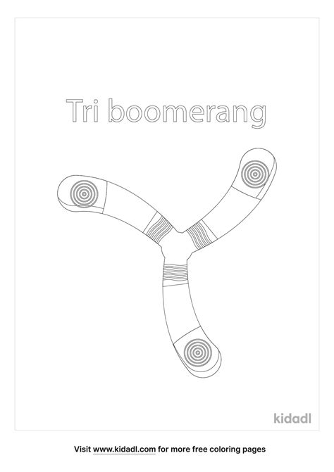 Boomerang Template Aboriginal Australian Preschool Animals Activities