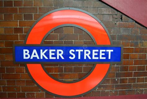 Baker Street Tube Editorial Stock Photo Image Of Street 41332353