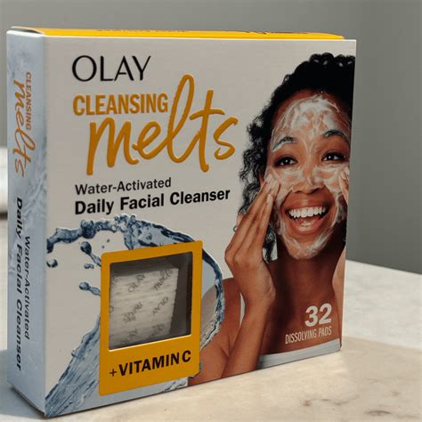 I Tried Olays New Water Activated Cleansing Melts