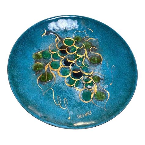 1950s Sascha Brastoff Vanity Fair Vide Poche Catchall Dish For Sale