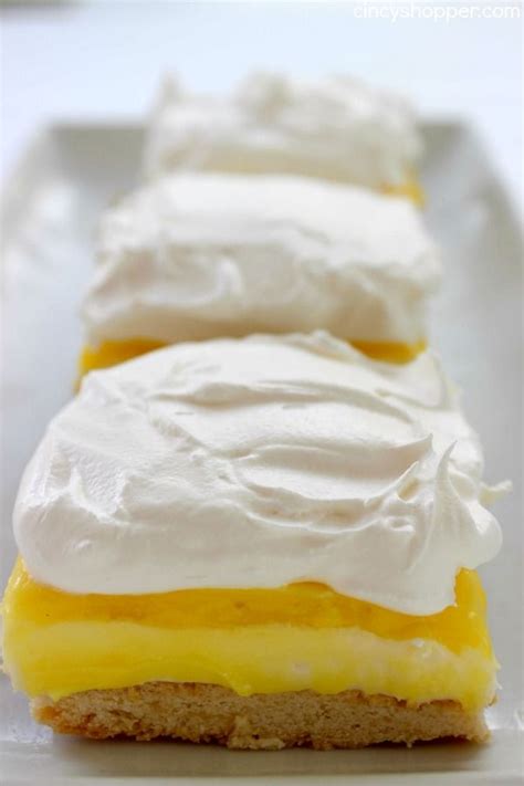 Lemon Lush Bars Recipe Lemon Lush Lemon Desserts Desserts