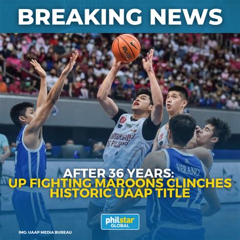 Philstar On Twitter WHAT A HISTORIC NIGHT FOR UP After 36 Years