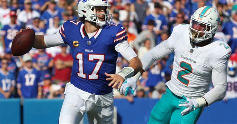 Bills Looking To Clinch Afc East Playoff Berth Against Dolphins