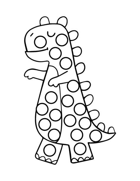 Dinosaur Do A Dot Printables Free