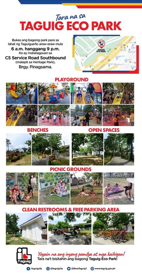 I Love Taguig On Twitter Tara Na Sa Taguig Eco Park Bukas Ang Bagong