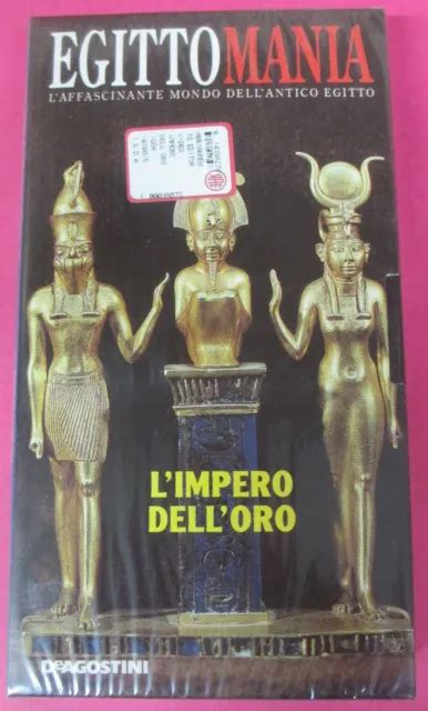 Vhs Film L Impero Dell Oro Egittomania De Agostini Sigillata F No