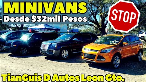 Desde Mil Pesos Camionetas Minivans Familiares Tianguis De Autos