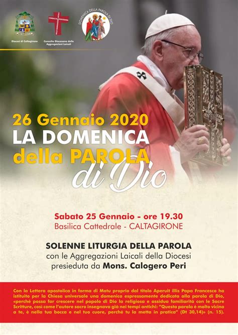 La Domenica Della Parola Di Dio Diocesi Di Caltagirone