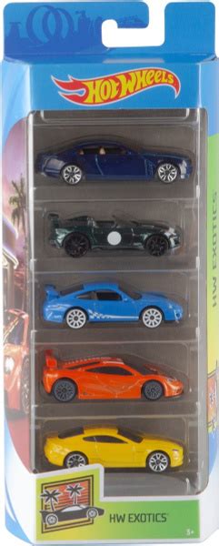 Набор машинок Mattel Hot Wheels Exotics подарочный базовая шт GHP купить с