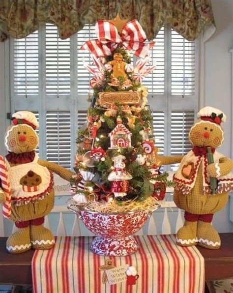 Pin By 🌴 Prettycilla Harrison F4f On Christmas Extravaganza 🍬 Gingerbread Christmas Tree