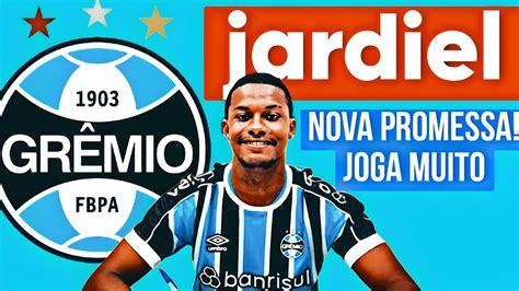 MELHORES MOMENTOS JARDIEL Jóia da base do grêmio JARDIEL no