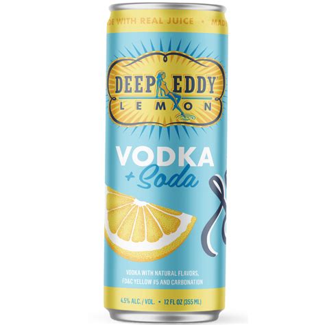 Buy Deep Eddy Lemon Vodka + Soda Online - Notable Distinction