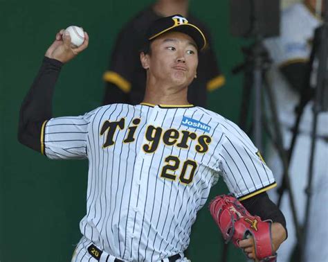 阪神・森木大智、岡田監督の前で初めて投げた サンスポ