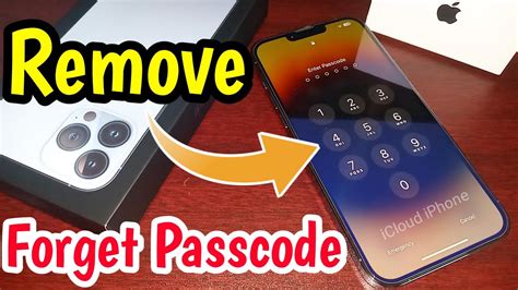 Remove Iphone Passcode Lock How To Unlock Iphone If Forgot Passcode