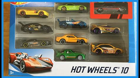 Unboxing A New 2018 Hot Wheels 10 Pack Youtube