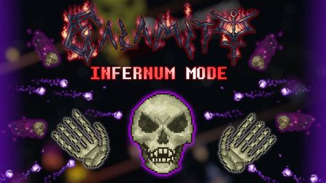 Melee Terraria Calamity Infernum Mode Skeletron Youtube