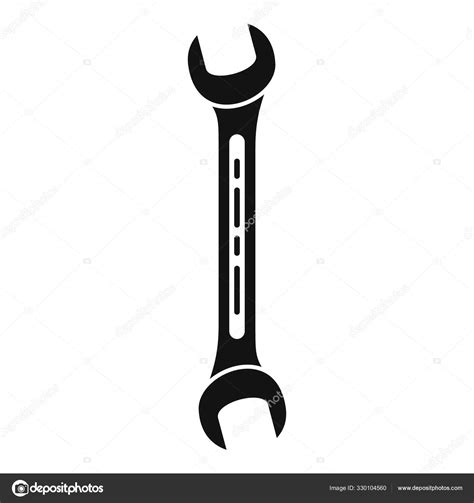 Metal Wrench Icon Simple Style Stock Vector By Anatolir 330104560