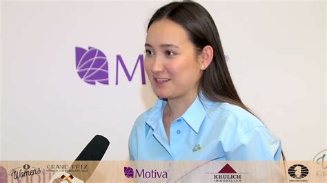 Interview With Zhansaya Abdumalik Fide Women S Grand Prix In Munich