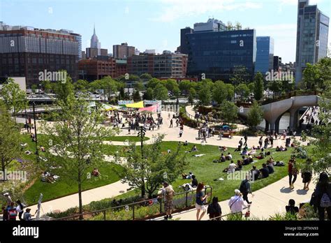 New Nyc Park Little Island Opens On The Husdon River Park Created By Barry Diller And Diane